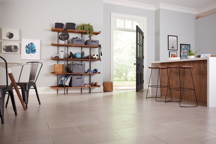 Best Flooring for a Custom Kitchen Look is Tile 